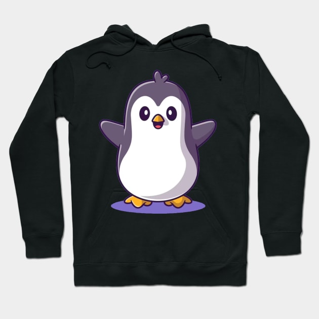 Pinguin Hoodie by TheDesigNook